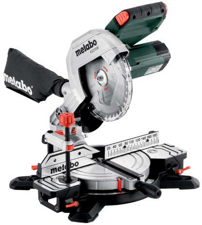 Metabo Mitre Saw Electric 1350W Cutting speed 57m/s Saw blade 216 x 30mm 610216000