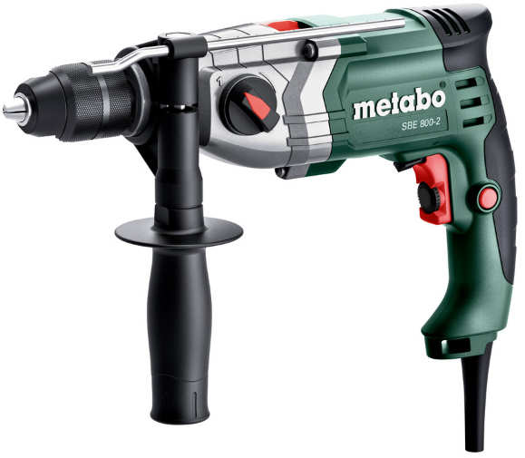 Metabo Impact Drill Electric 800W 51200 bpm Chuck Size 13mm 601744000