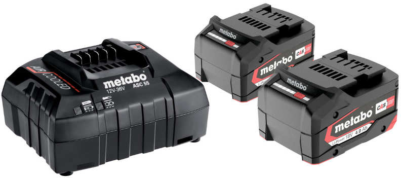 Metabo Battery Basic Set 2pcs Electric 18V 4Ah 685050000