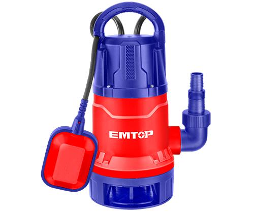 EMTOP Sewage submersible pump 750W Max.head:8M Max.flow:216L/min EWPPQ07508