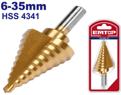 ايمتوب بريمة حفر حديد 6 - 35 بطلاء من التيتانيوم ESDL63503