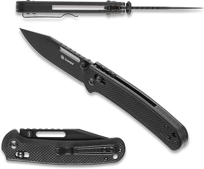Ganzo Knife 205mm Black G768-BK