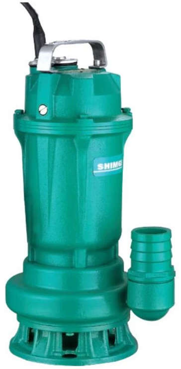 شمجي مضخة مياه ثقيلة غاطسة كهربائية 550 واط 0.75 حصان 266 لتر/دقيقة 2 انش WQD6-12-0.55L3