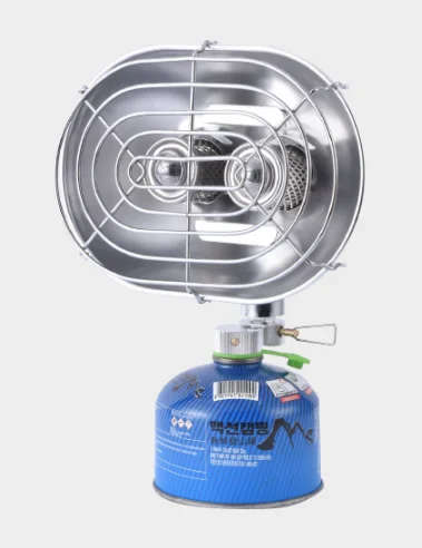 BRS Double-eye windproof heater, 21.5 x 12.5 x 20 cm BRS-H22