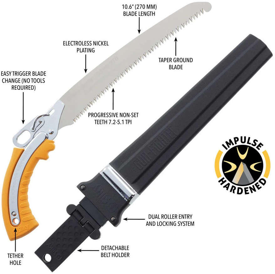Silky Saws Gunfighter 27cm Wood Saw 730-27
