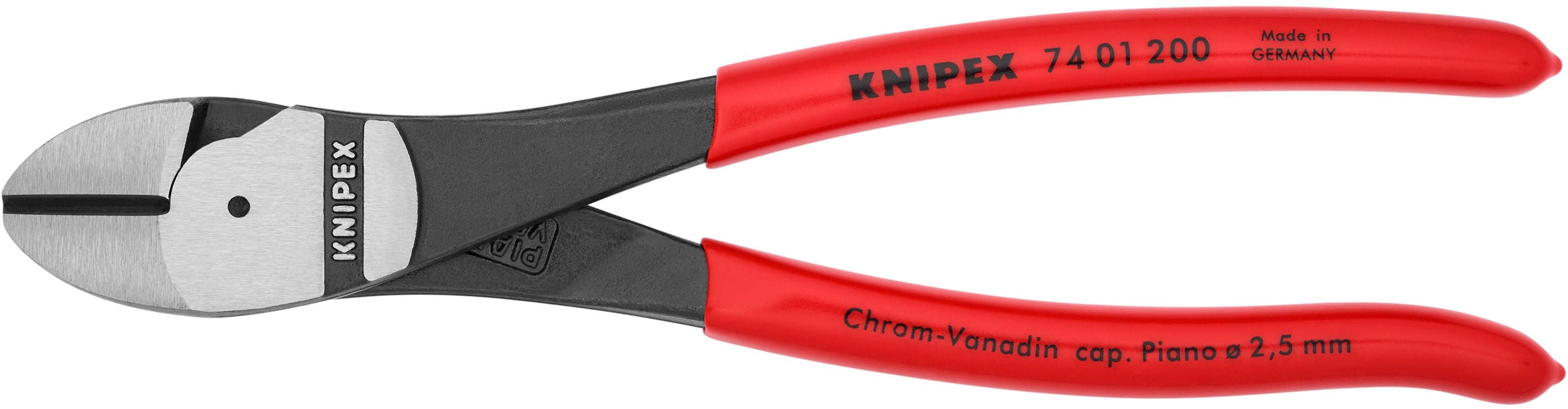 KNIPEX High Leverage Diagonal Cutter 200mm 74 01 200 SB