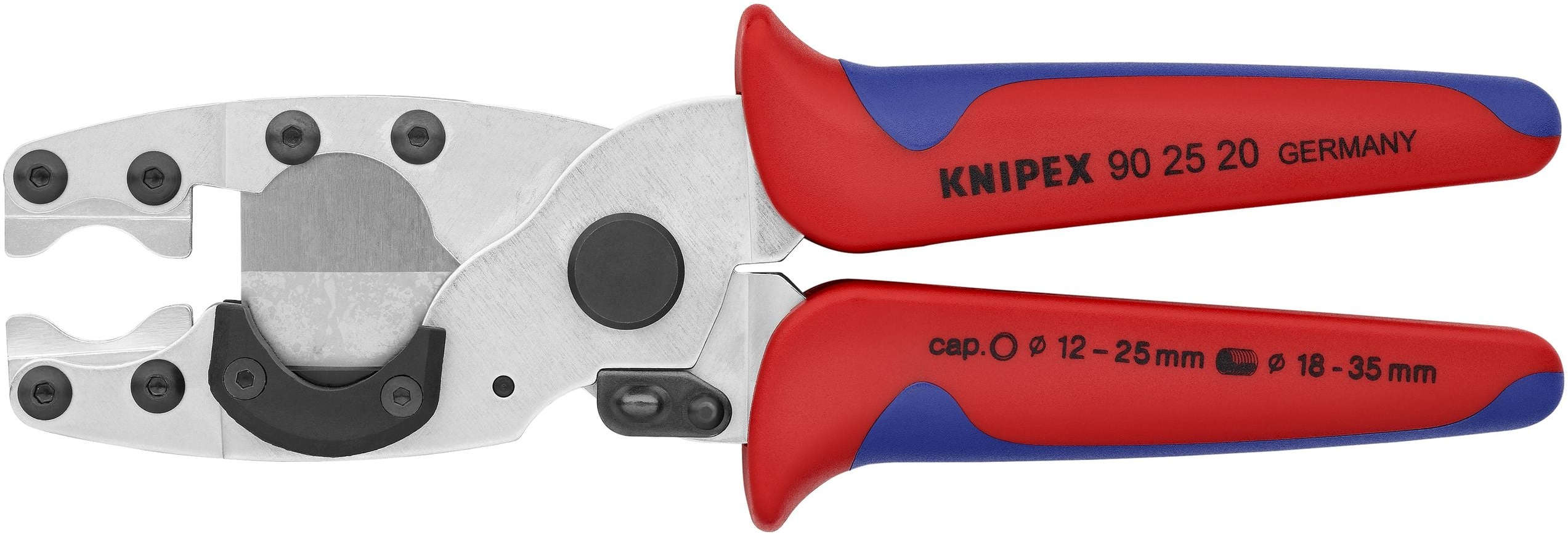 KNIPEX SB Pipe Cutter for Composite Pipes and Protective Tubes 210mm, Cutting Diameter up to 26mm 90 25 20 SB