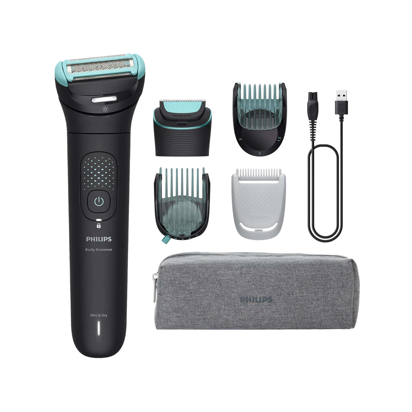 Philips Body Groomer  Rechargeable lithium-ion battery BG7470/15