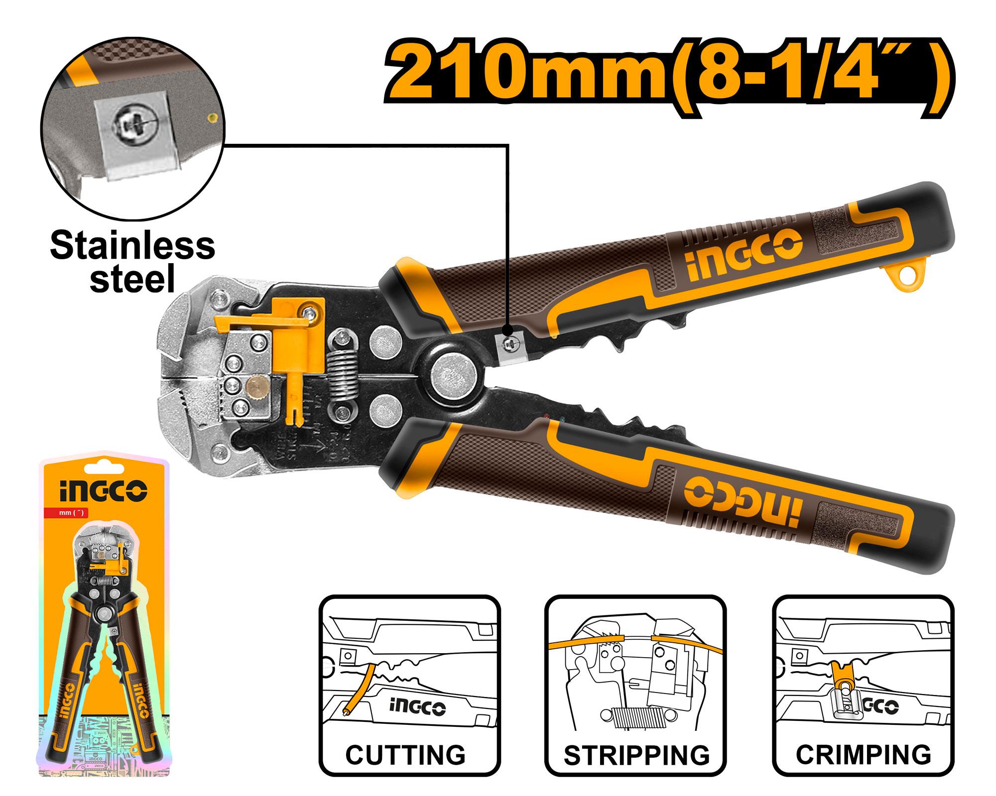 INGCO Automatic Wire Stripper HWSP102418