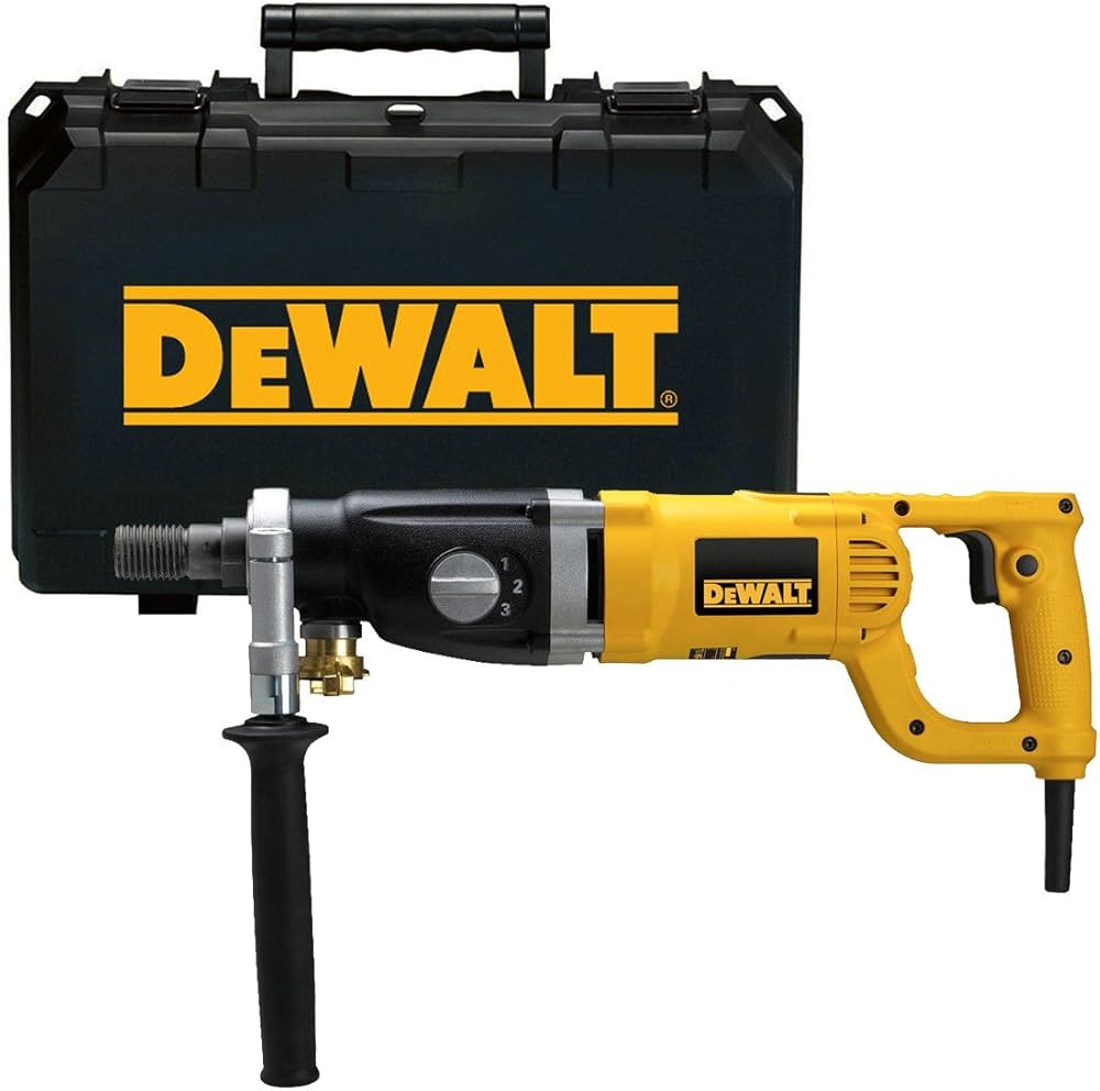 DeWALT Wet & Dry Diamond Drill 3 Speed 1910W D21583K-QS