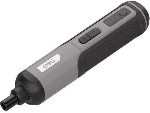 Deli Cordless electric screwdriver 4V 5Nm torque with 25 pcs screwdriver bits and Type-C charging DC160