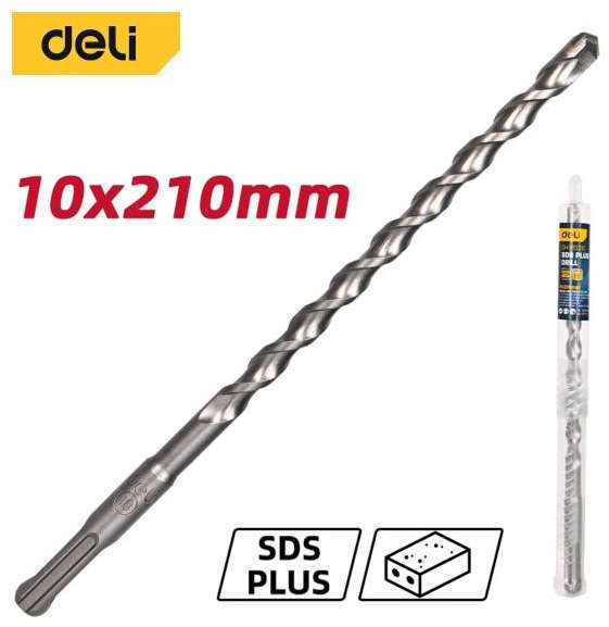 ديلي بريمة حفر كونكريت اس دي اس بلس مقاس 10 مم × 210 مم برأس من الكربيد DH-Y10210