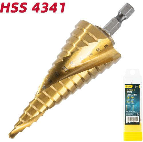 ديلي بريمة حديد 4 - 32 ملم بساق سداسي وحلزوني HSS M2 DH-JTZ032-E2
