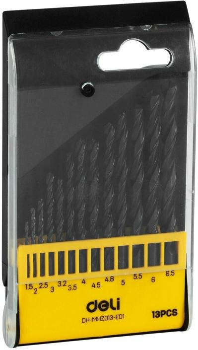 Deli HSS drill bit for stainless steel, iron, copper, and aluminum drilling DH-MHZ013-ED1