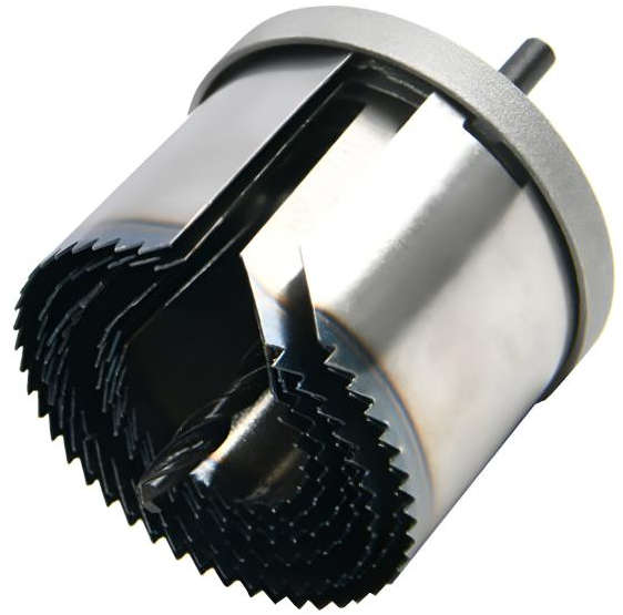 Deli hole saw set for wood and plastic, diameter 26mm to 63mm, cutting depth 50mm DH-MKK007-ED2