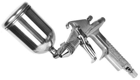 Deli Pneumatic air spray gun with 200ml cup and 0.5mm nozzle for precise painting DL-QPQ-K-3