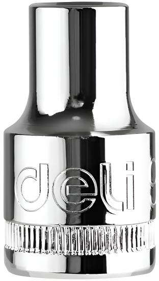 Deli 1/2" Hexagonal Socket Wrench, 13mm, Chrome Vanadium Steel DQ4013