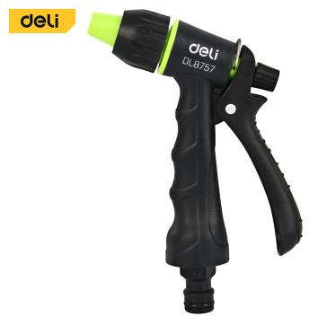 Deli Plastic trigger spray nozzle with 3 spray modes and 3/4" connector for garden irrigation DL8757