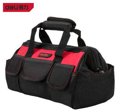 Deli Double-Layer Tool Bag 13 Inches with Heavy-Duty Oxford Cloth DL5861