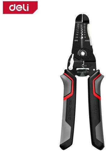 Deli Professional foldable multi-functional electrician pliers 27-in-1, 215 mm length DL383014