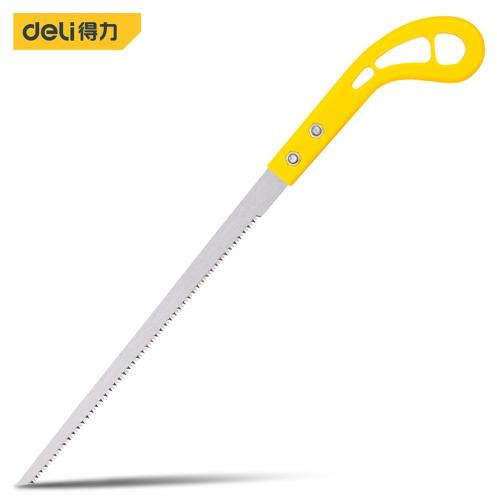Deli Handheld wallboard saw with 210mm 65Mn steel blade for cutting gypsum and panels DL580701