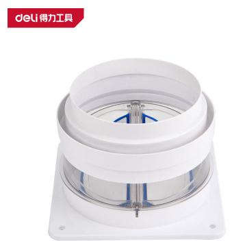 Deli Bathroom and kitchen duct anti-odor check valve for 100-140 mm exhaust pipes, ABS plastic DL507002