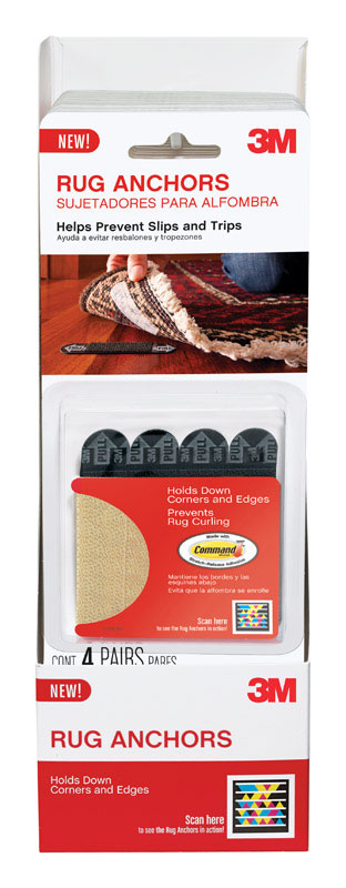 3M Rug Anchors, Pack of 4 SRA-4