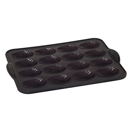 5Five Simply Smart Silitop 16-Cups Madeleine Tin, Silicone 135282