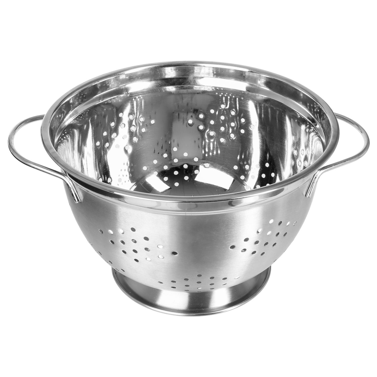 5Five Simply Smart Colander, 4.75 Ltrs, Stainless Steel 134526