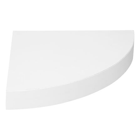 5فايف سيمبلي سمارت رف حائط زاوية ثابت، مصنوع من خشب MDF E1، ابيض 181396B