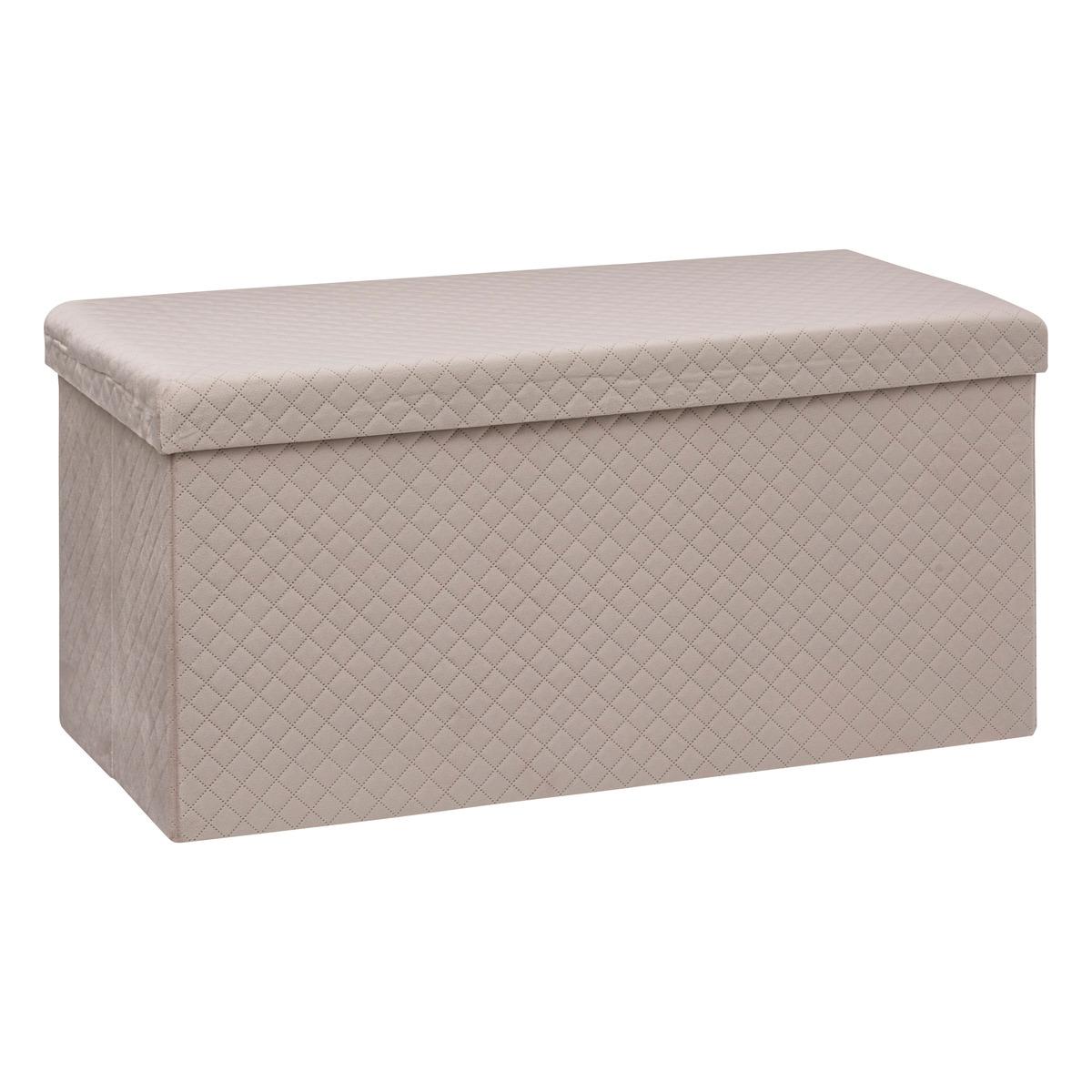 5Five Simply Smart 5Five Simply Smart 5five Simply Smart Mix Modul Double Folding Stool 76 38 38 Velvet Linen 76 x 38 x 38 cm size: 76 x 38 x 38 cm