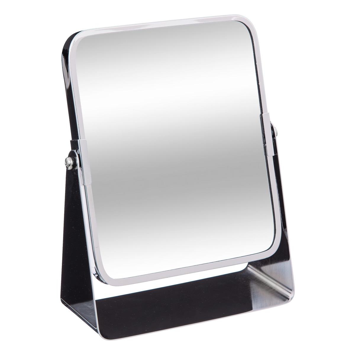 5Five Simply Smart Pivoting Mirror with Swivel Metal Base, 20 x 16 x 7 cm, 3X Zoom 174930