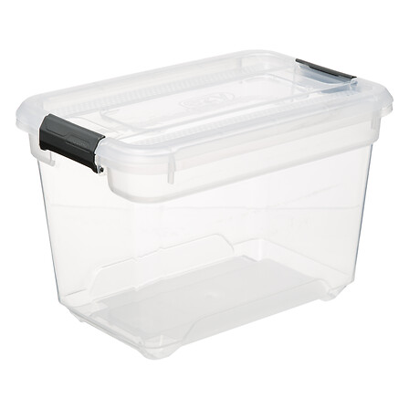 5Five Simply Smart Solutions+ Storage Container, 6.4 Ltrs, Polypropylene, Clear 173645
