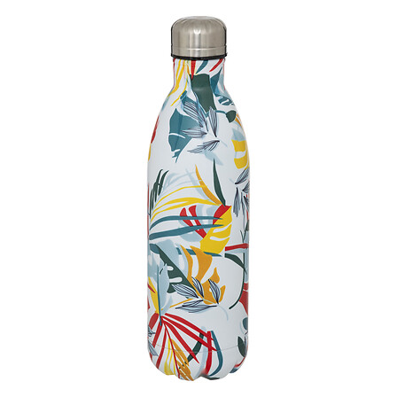 5Five Simply Smart Insulated Water Bottle, 1 Ltr, Assorted Design, Stainless Steel 202560