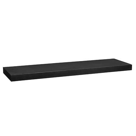 5Five Simply Smart Fixy Wall Shelf, 23.5 x 80 cm, MDF E1, Black 138954A