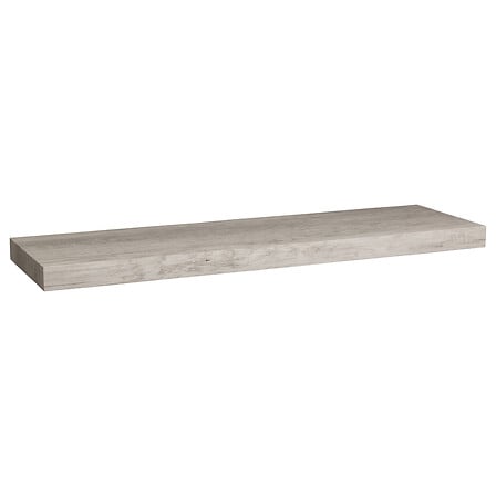 5فايف سيمبلي سمارت رف حائط فيكسي، 23.5 × 80 سم، مصنوع من خشب ليفي متوسط ​​الكثافة (MDF) فئة E1، لون بلوط رمادي 138954D