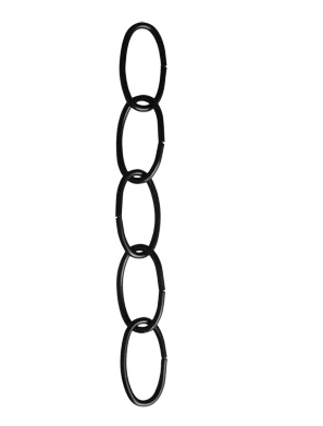 Ace Decorative Steel Chain, Black AC-11850