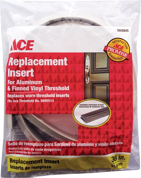 Ace Door Bottom Replacement Insert, 36 inch, Gray 19443114
