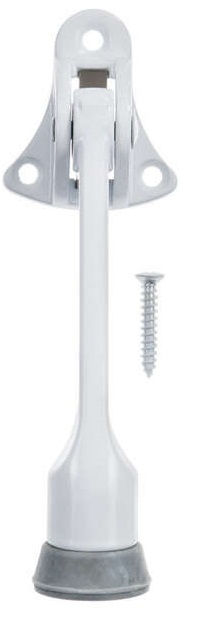 Ace Kick Down Door Stop, 4 inch, Zinc 5295068