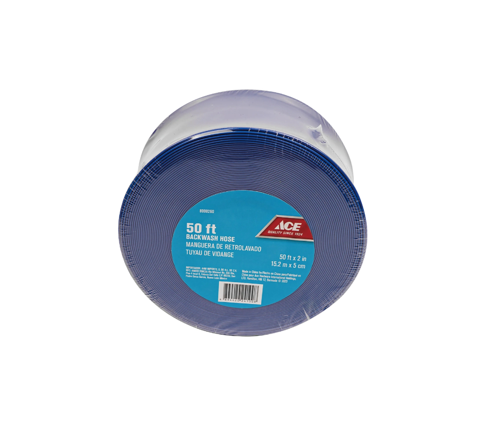 ايس خرطوم غسل عكسي للمسابح، 2 انش × 15.24 متر T148FH