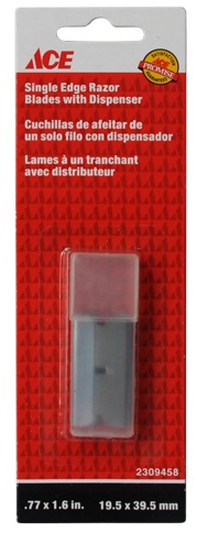 ايس شفرات موس أحادية الحافة، عبوة من 5 شفرات، شفرات من الفولاذ الكربوني NC2106-5pcs