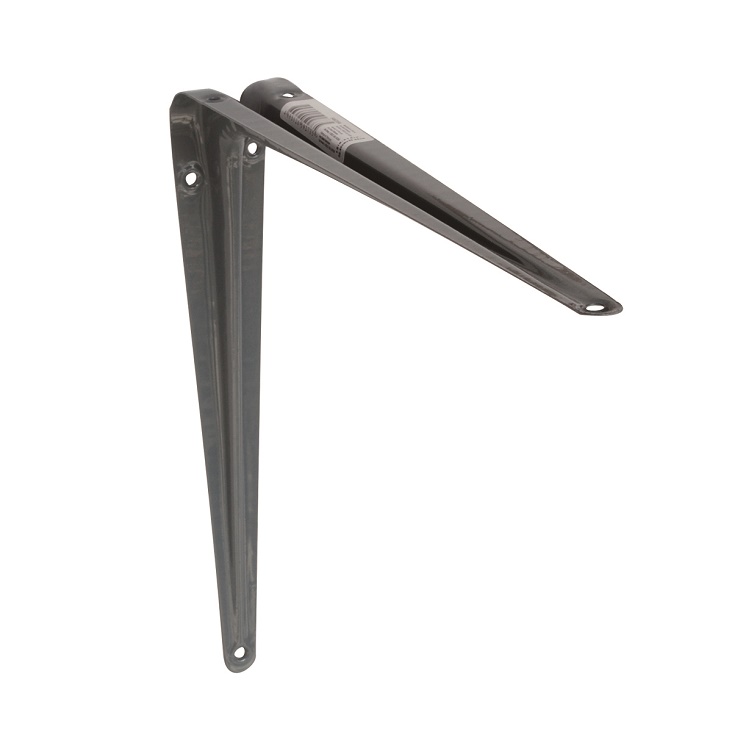 Ace 12 inch x 14 inch Steel Shelf Bracket, Gray 5294269