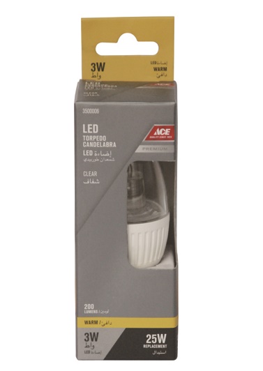 ace Ace t-ledb35a1 3W white power: 3w