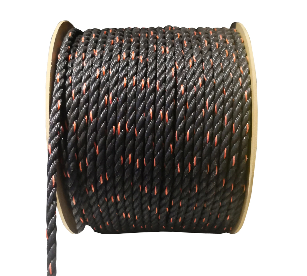 Ace Polypropylene Rope, 9.5 mm x 182 Mtrs, Twisted Braid, Working Load 104.33 kg. 176154