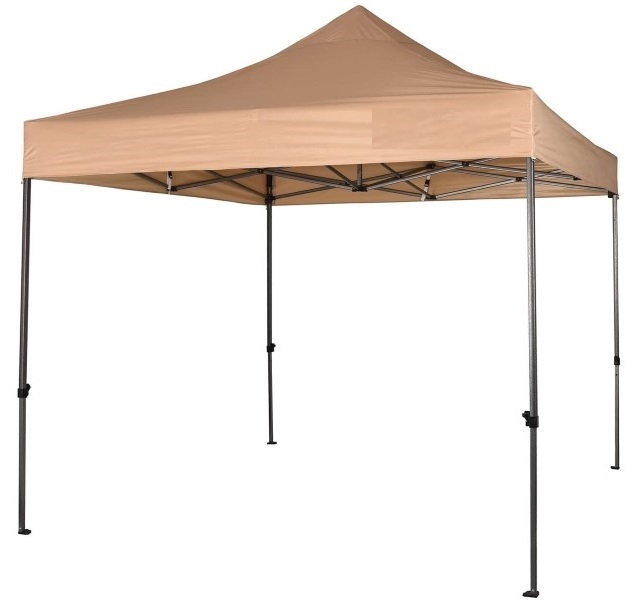 Pop-Up Gazebo, 3 Mtrs x 3 Mtrs, Beige Color HY-008 CREAM