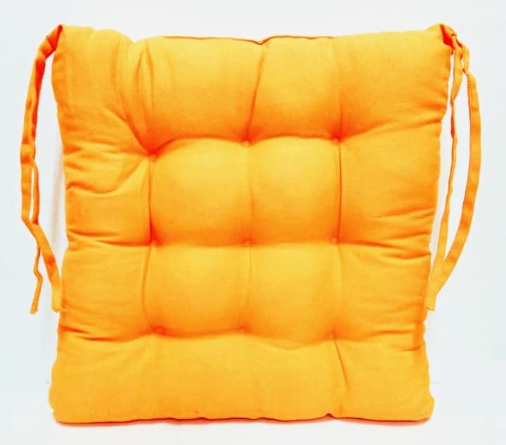 Seat Pad, Orange, 40 x 40 cm C96