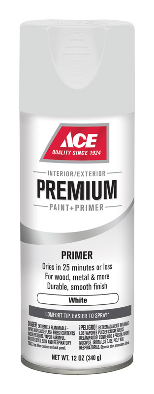Ace Premium White Smooth Enamel Primer Spray Paint 354 ml. I17030A07