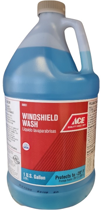 Ace Windshield Wash, 3.8Llon, Protects to -28 deg c. 30400