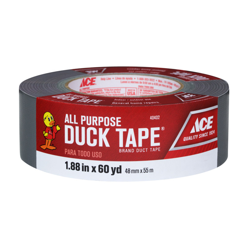 Ace All Purpose Duct Tape, 48 mm x 55 Mtrs, Gray Color 241572