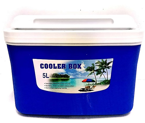 Cooler Box 5 Ltrs, Blue/White C77A